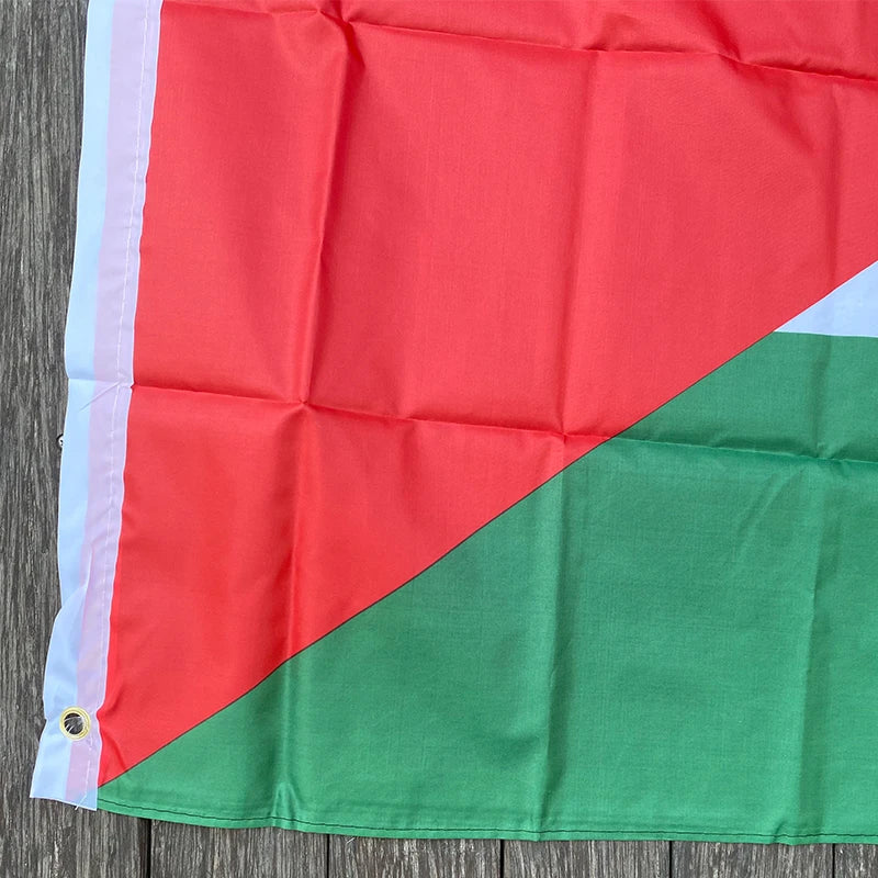 Xvggdg 150 x 90cm Large Palestine Flag Polyester Gaza Palestinian banner