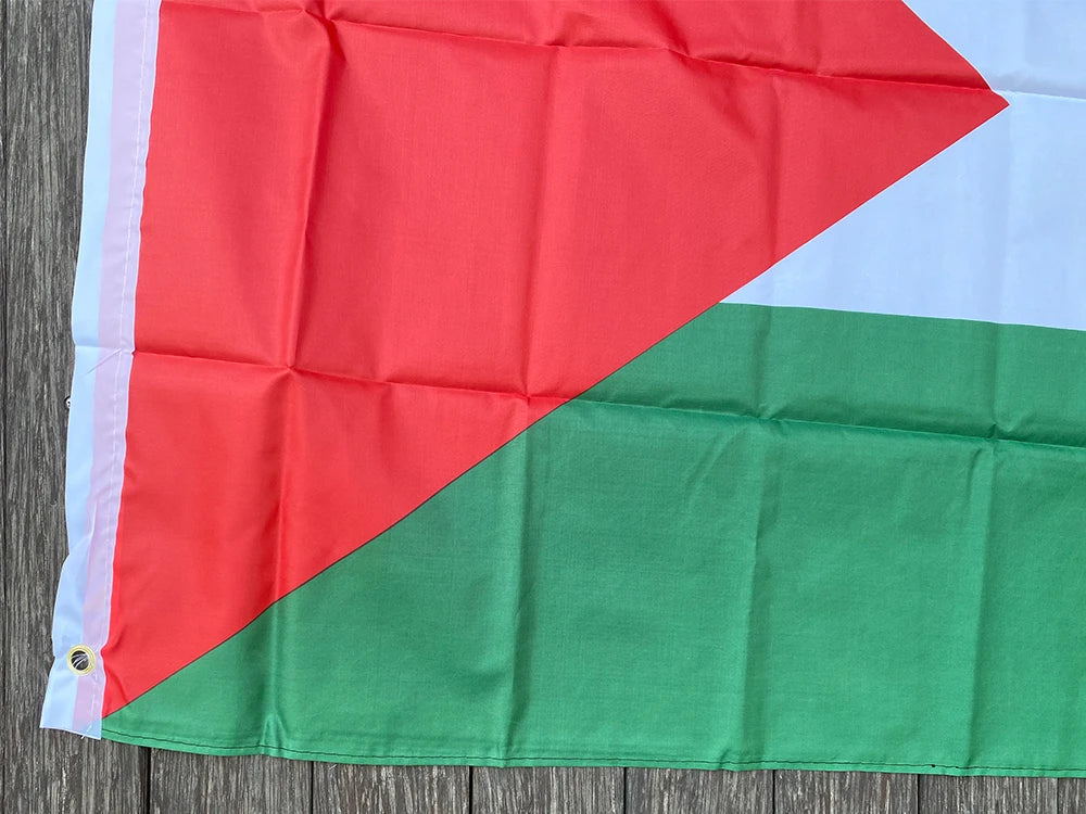 Xvggdg 150 x 90cm Large Palestine Flag Polyester Gaza Palestinian banner